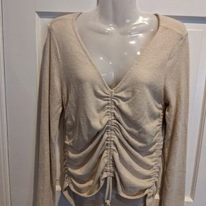 Poof New York Sweater Light Beige Size L